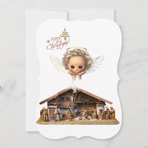 Carte de voeux de Noël Appartement, Jésus Christ