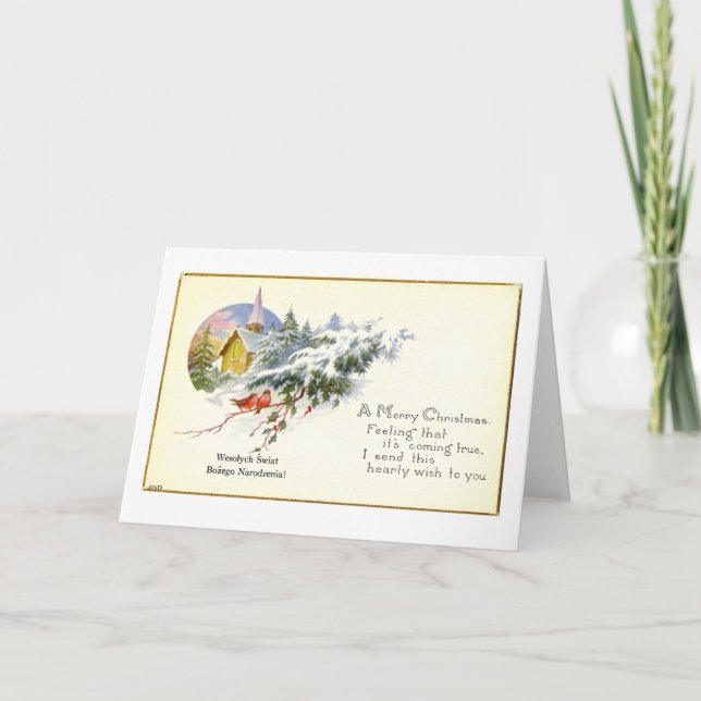 Carte de voeux de Noël (CA 1920) (Devant)