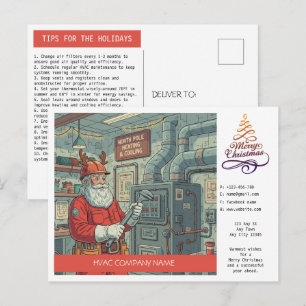 Carte de vœux de Noël CVC