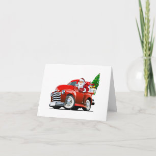 carte de vœux de Noël dessin animé