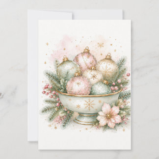 Carte de vœux de Noël festive personnalisée