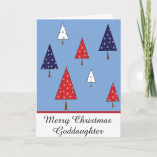 Carte de voeux de Noël Godgirl