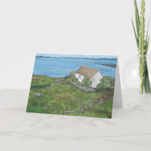 Carte de voeux de Noël irlandaise, Vacances, Carte