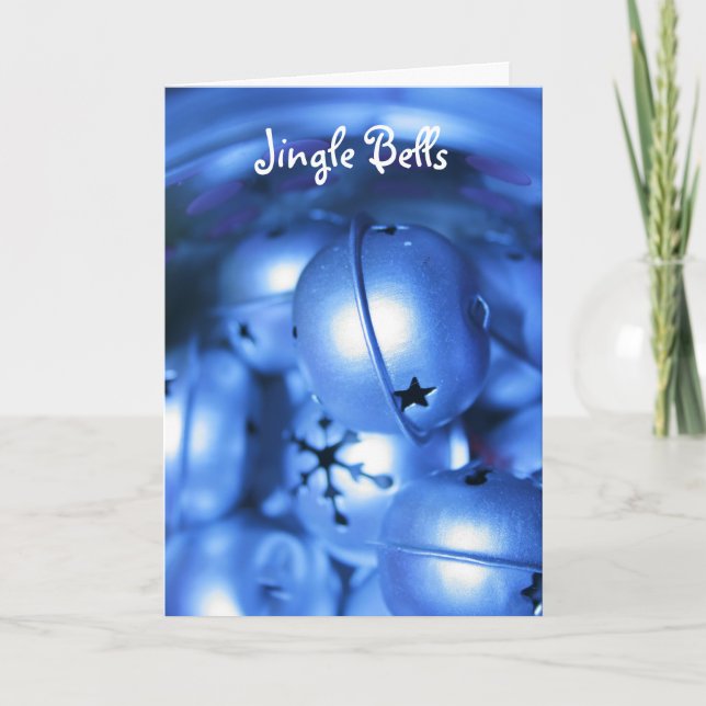 Carte de voeux de Noël Jingle Bells (Devant)