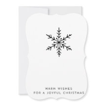Carte de vœux de Noël joyeuse