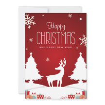 Carte de vœux de Noël Joyeux