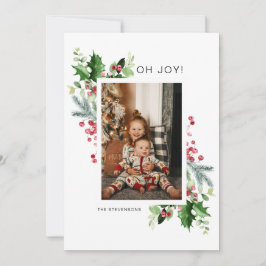 Carte de voeux de Noël Oh Joy Photo
