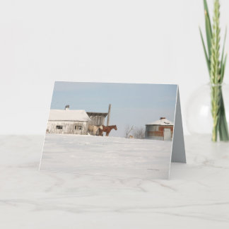 Carte de voeux de Noël par Anthony Cornett.