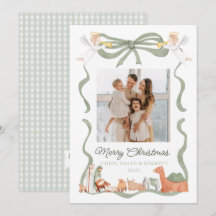 Carte de vœux de Noël photo de la Nativité chrétie