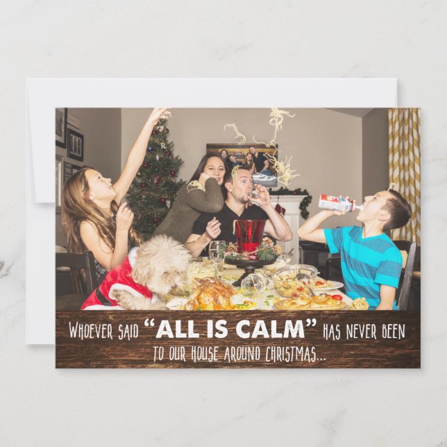 Carte de voeux de Noël pour Humour amusant (Devant)