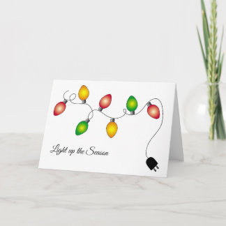Carte de vœux de Noël pour illuminer la saison
