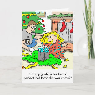 Carte de voeux de Noël pour les agents de bord