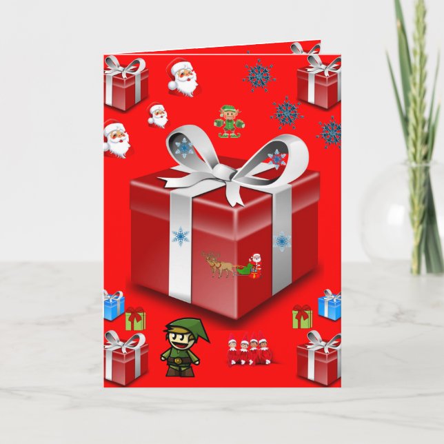 Carte de voeux de Noël pour tous les enfants (Devant)