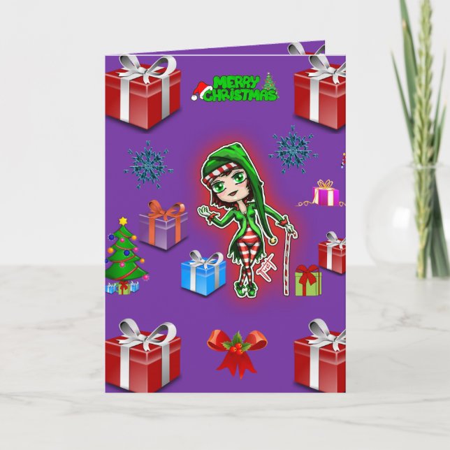 Carte de voeux de Noël pour tous les enfants (Devant)