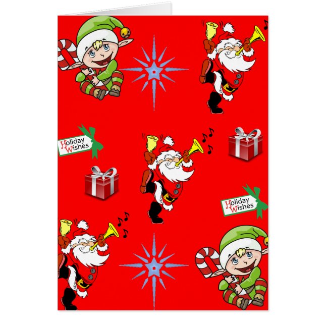 Carte de voeux de Noël pour tous les enfants (Devant)