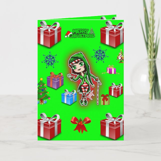 Carte de voeux de Noël pour tous les enfants (Devant)