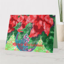 Carte de voeux de Noël : Sentiment de Noël