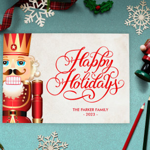 Carte de vœux de Noël The Nutcracker Holiday