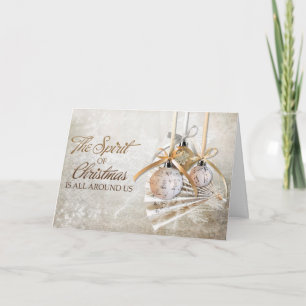 Carte de voeux de Noël - Thème musical