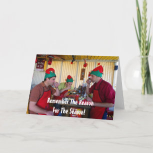 Carte de voeux de Noël très amusante!