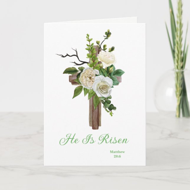 Carte de voeux de Pâques (Devant)