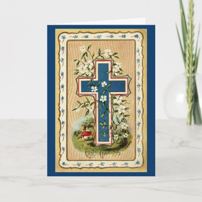 Carte de voeux de Pâques (Devant)