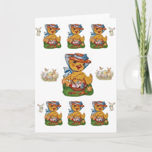 Carte de voeux de Pâques (Devant)