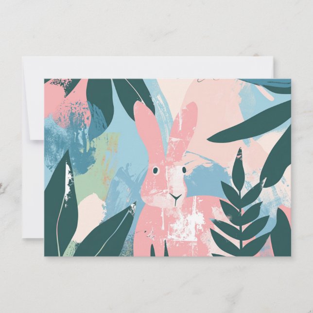 Carte de voeux de Pâques joyeux pour l'artiste de  (Devant)