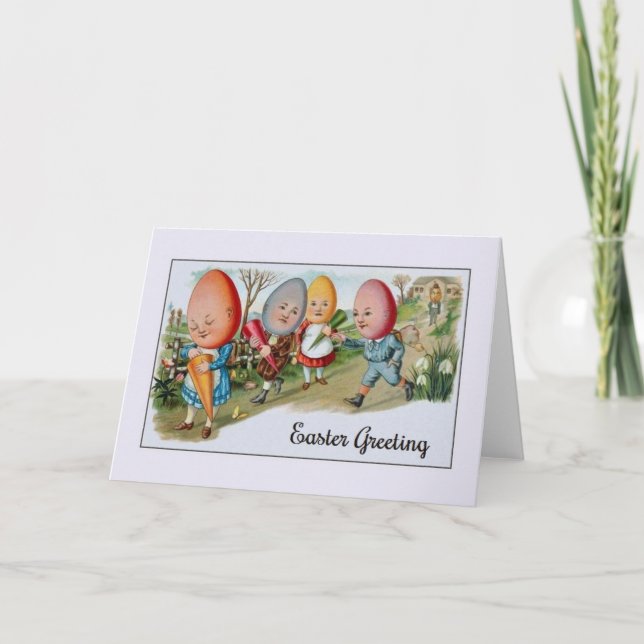 Carte de voeux de Pâques pour les gens d'Egghead v (Devant)