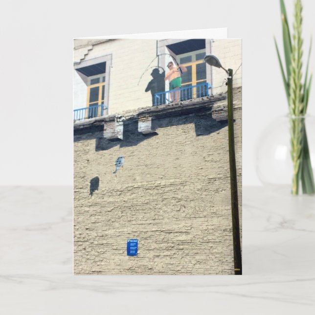 Carte de voeux de pêche (Devant)