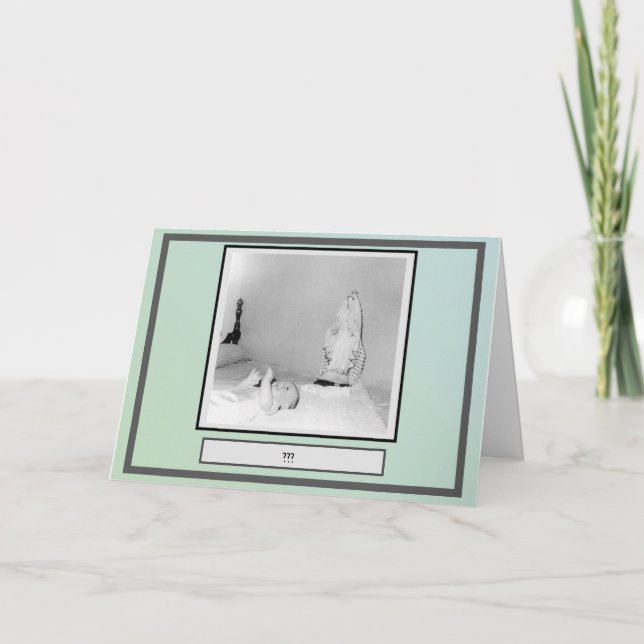 Carte de voeux de prière (Devant)