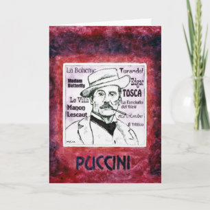 Carte de voeux de PUCCINI