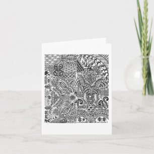 Carte de voeux de quelques mini croquis