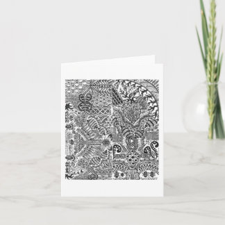 Carte de voeux de quelques mini croquis