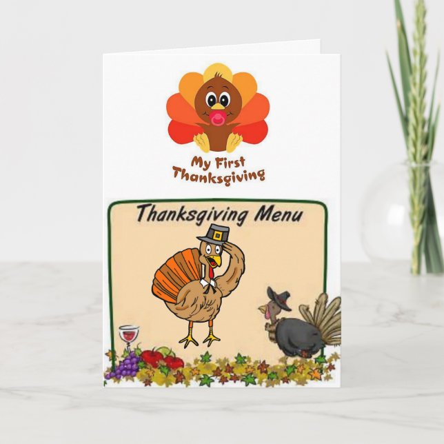 Carte de voeux de remerciement (Devant)