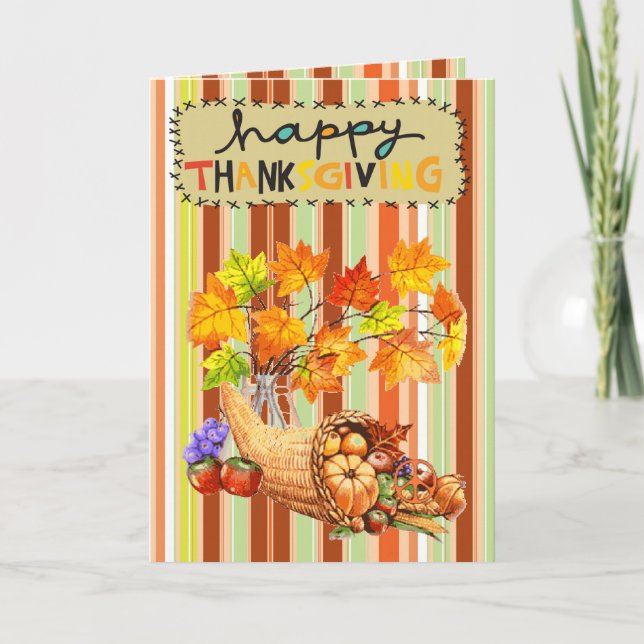 Carte de voeux de remerciement (Devant)