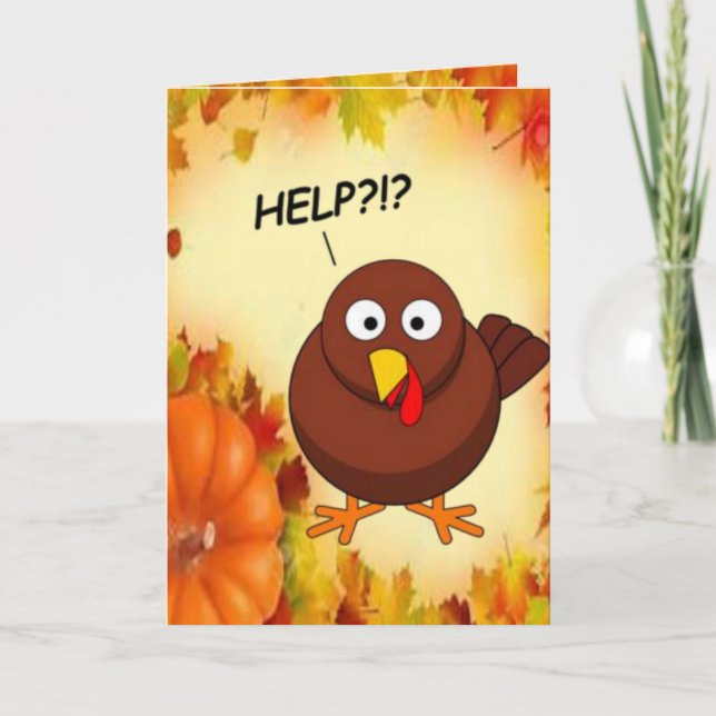 Carte de voeux de remerciement (Devant)