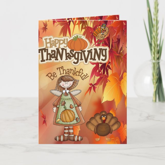 Carte de voeux de remerciement (Devant)