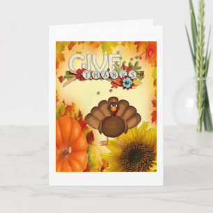 Carte de voeux de remerciement