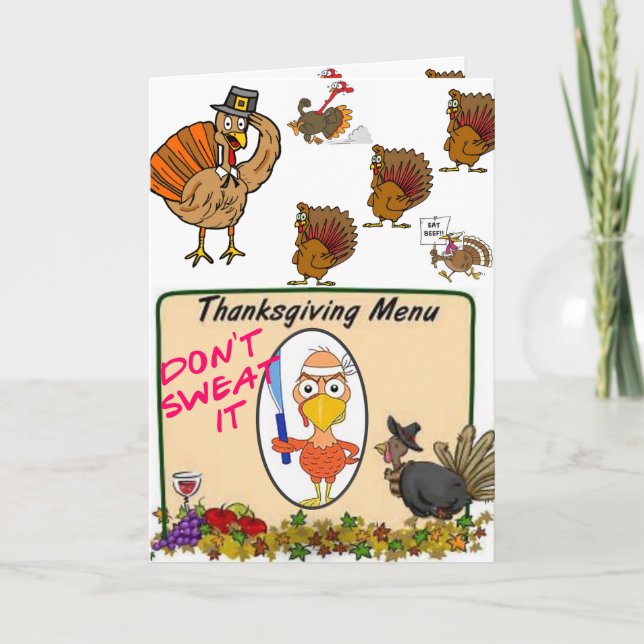 Carte de voeux de remerciement (Devant)