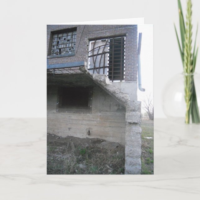 Carte de vœux de rétablissement "Dépôt de Lowertow (Devant)