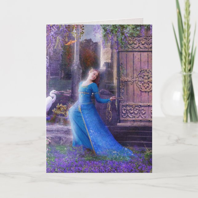 Carte de voeux de ruelle de Mysteria (Devant)