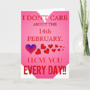 Carte de voeux de Saint-Valentin amusante