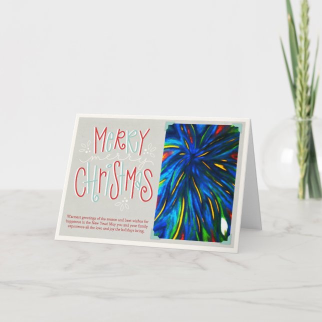 Carte de vœux de saison (Devant)