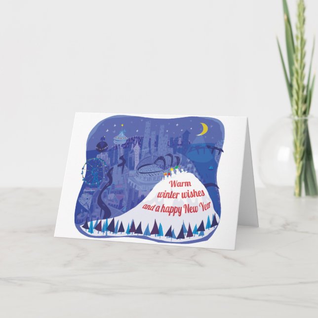 Carte de vœux de Seattle (Devant)