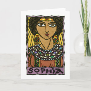 Carte de voeux de Sophia