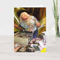 CARTE DE VOEUX DE SURDOUÉ DE L'INFORMATIQUE