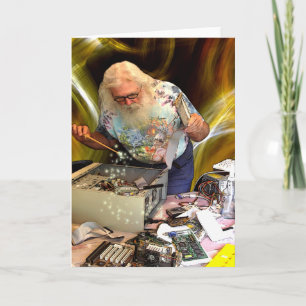 CARTE DE VOEUX DE SURDOUÉ DE L'INFORMATIQUE