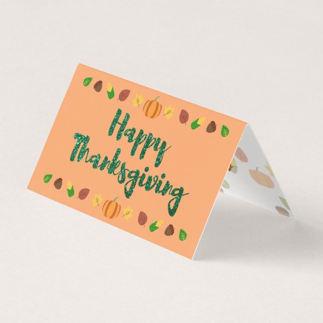 Carte de vœux de Thanksgiving (Front)
