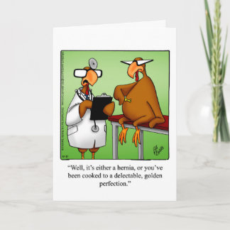 Carte de voeux de Thanksgiving amusante "Spectickl
